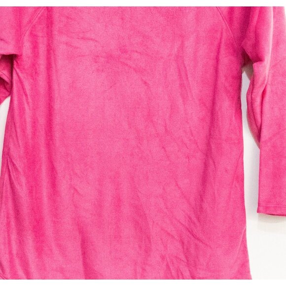 Midnight Carole Hochman Womens Pink Polyester Sweater 3/4 Sleeve Pullover Size S - Picture 6 of 6